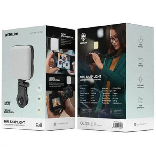 رینگ لایت مینی گرین لاین Green Lion Mini Snap Light