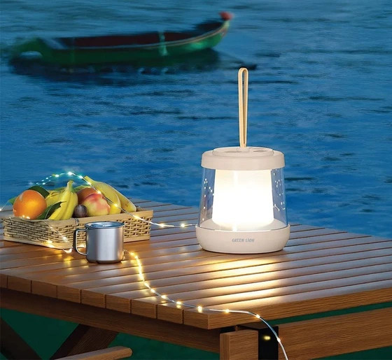 چراغ LED گرین لاین GREEN LION LUMEX LED LIGHT WITH INBUILT STRIP LIGHT به همراه نوار LED داخلی 10 متری مدل