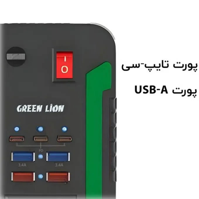 اینورتر فندکی خودرو گرین لاین مدل SPARK300 ظرفیت ۳۰۰ وات