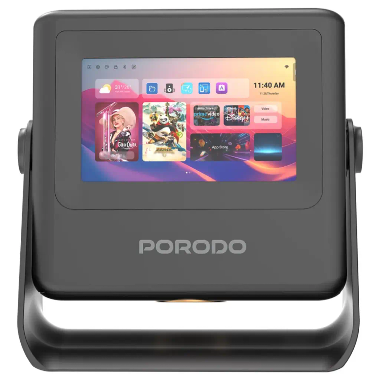 ویدئو پروژکتور هوشمند پرودو مدل PDA10B با شدت نور ۴۸۰ لومن