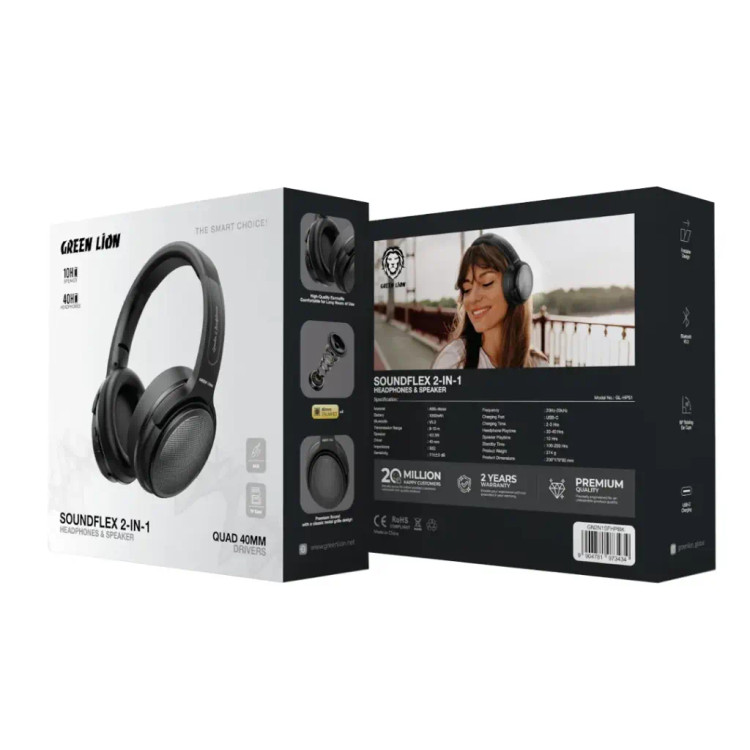 هدفون و بلندگوی دوکاره گرین لاین SOUNDFLEX 2-in-1