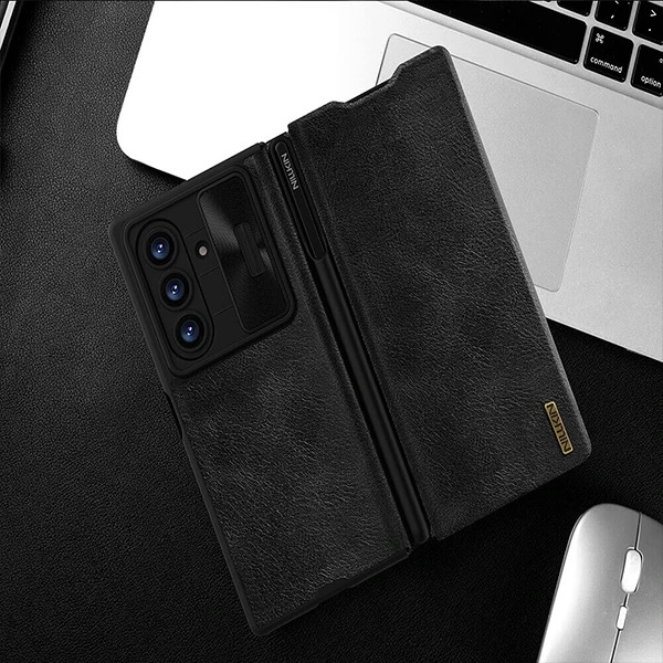 کیف کلاسوری نیلکین مدل Qin Pro Leather مناسب برای گوشی موبایل سامسونگ Galaxy Z FOLD 7