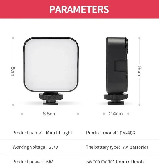 نور ثابت جی ماری مدل FM-48R LED