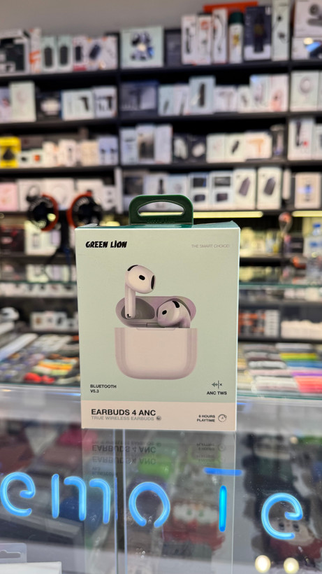 هدفون بی سیم گرین لاین مدل Earbuds 4 ANC با قابلیت نویز کنسلینگ