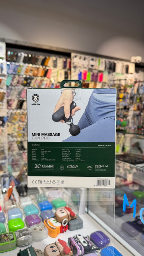 ماساژور گرین لاین مدل MINI MASSAGE GUN GL-MG4