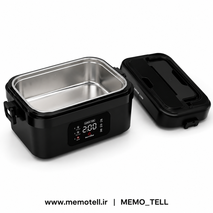 ظرف غذای برقی قابل حمل GLB-30 گرین لاین Green Lion Portable Lunch Box