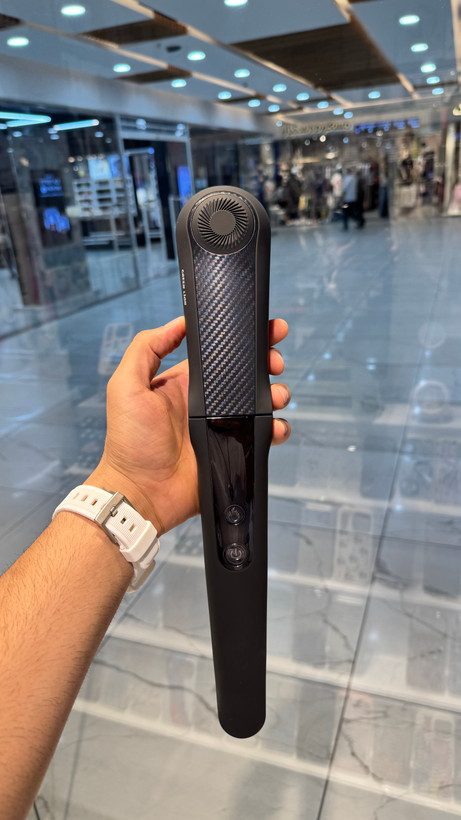 ماساژور تفنگی تاشو گرین لاین مدل Foldable Massage Gun با دسته قابل تنظیم