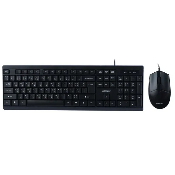 کیبورد و موس گرین لاین مدل GKM-100