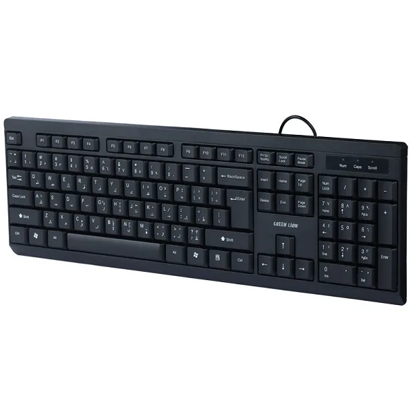 کیبورد و موس گرین لاین مدل GKM-100