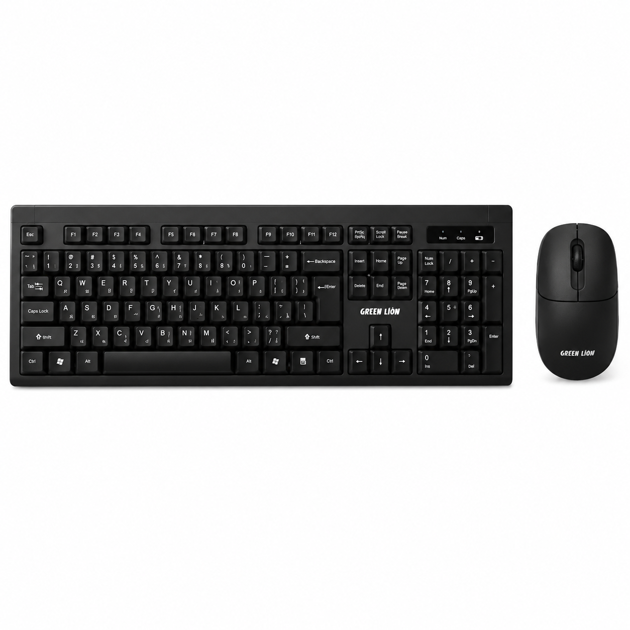 کیبورد و ماوس بی سیم گرین لاین مدل GKM-200