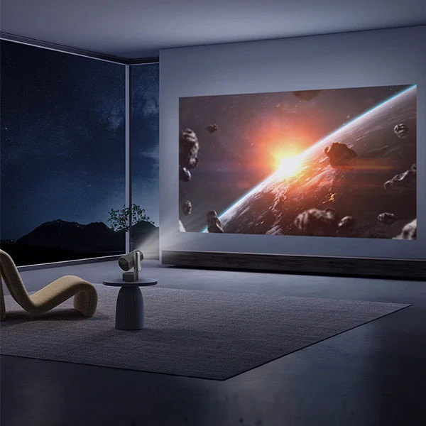 ویدیو پروژکتور پرودو مدل SMART PROJECTOR کیفیت FULL HD قابل حمل