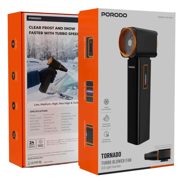 جت فن دمنده پورودو مدل Tornado -PDMY96007BK