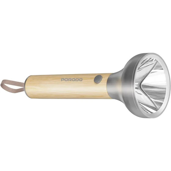 چراغ قوه چوبی پرودو مدل Birch 190 با لامپ LED