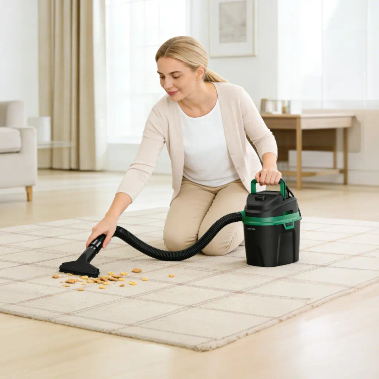 جاروبرقی سطلی گرین لاین Force Vacuum 6L سهکاره | خشک، تر و دمنده
