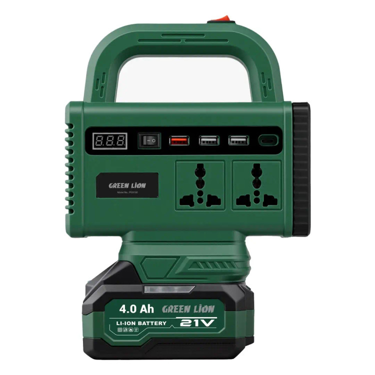 پاور استیشن گرین لاین Green Volt ظرفیت 4000 میلیآمپر ساعت | توان 150 واات