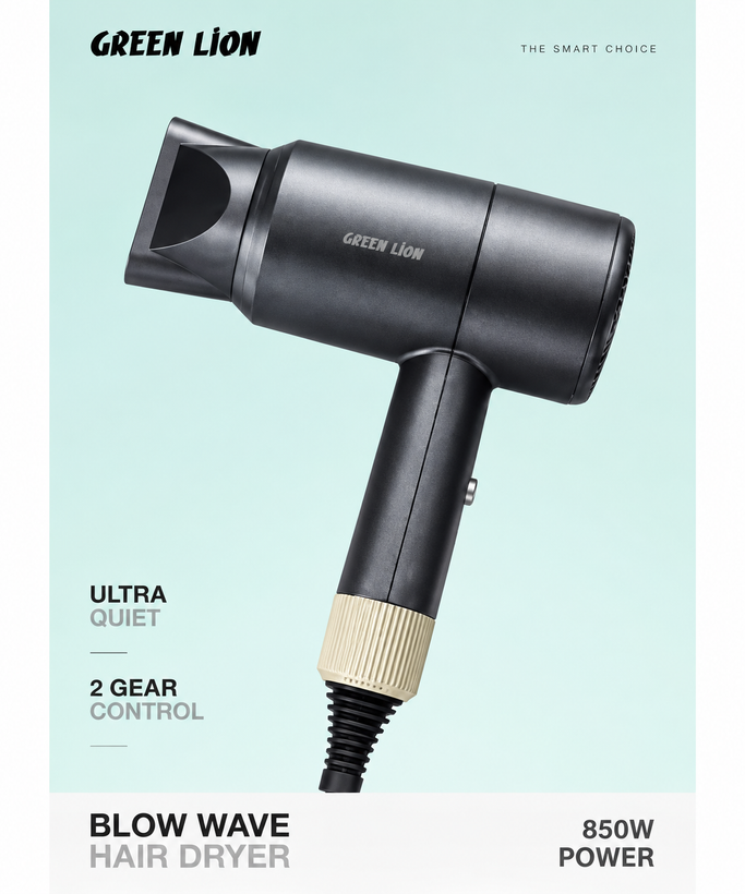 سشوار گرین لاین Blow Wave با نازل متمرکزکننده