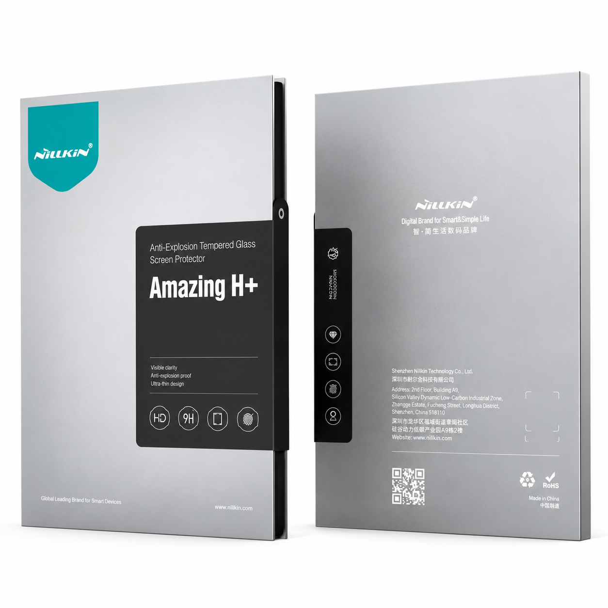 محافظ صفحه نمایش NILLKIN Amazing H+ مناسب iPad Pro 11 اینچ 2024 – شیشه حرارت‌دیده 9H