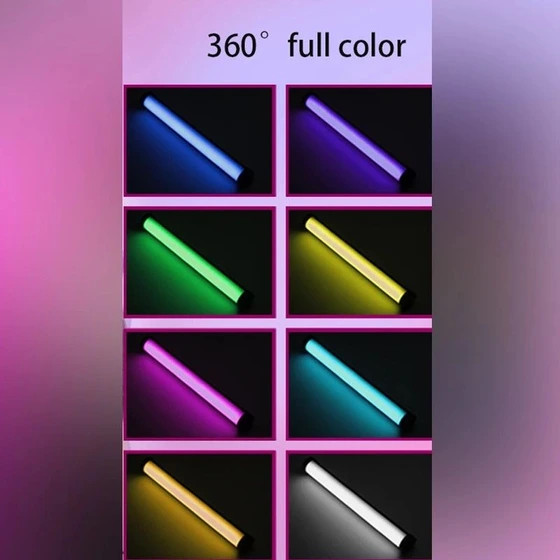 نور باتومی RGB انوجوی ENUJOY JM30، توان 11 وات، همراه سهپایه
