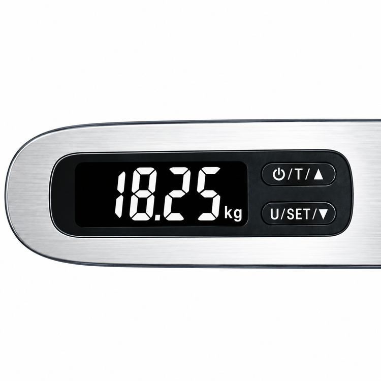 ترازوی دیجیتال چمدان گرین لاین مدل Digital Luggage Scale ظرفیت ۵۰ کیلوگرم